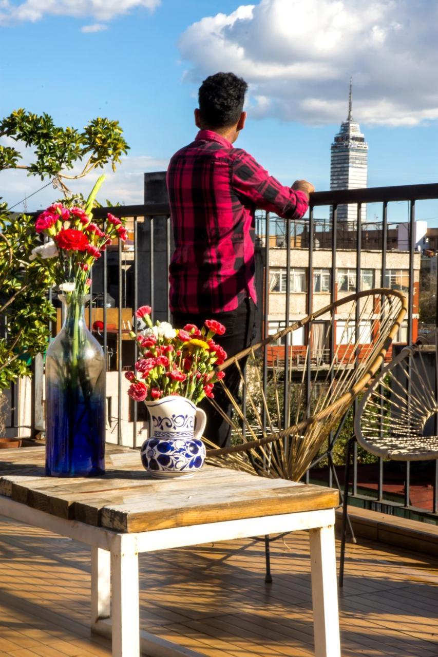 メキシコシティ Casa Indigo Cdmxホステル エクステリア 写真